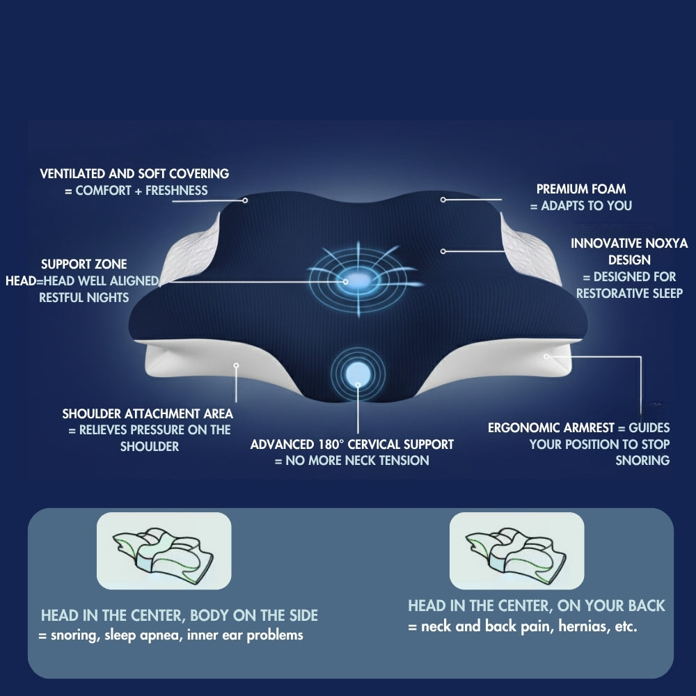Noxya 2.0: the benchmark pillow for restful nights