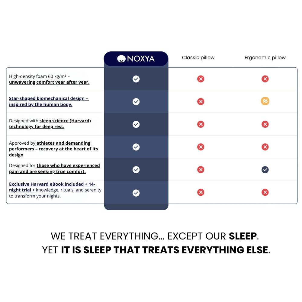 Noxya 2.0: the benchmark pillow for restful nights